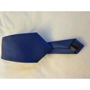 Club Room Blue Silk Regal Tie